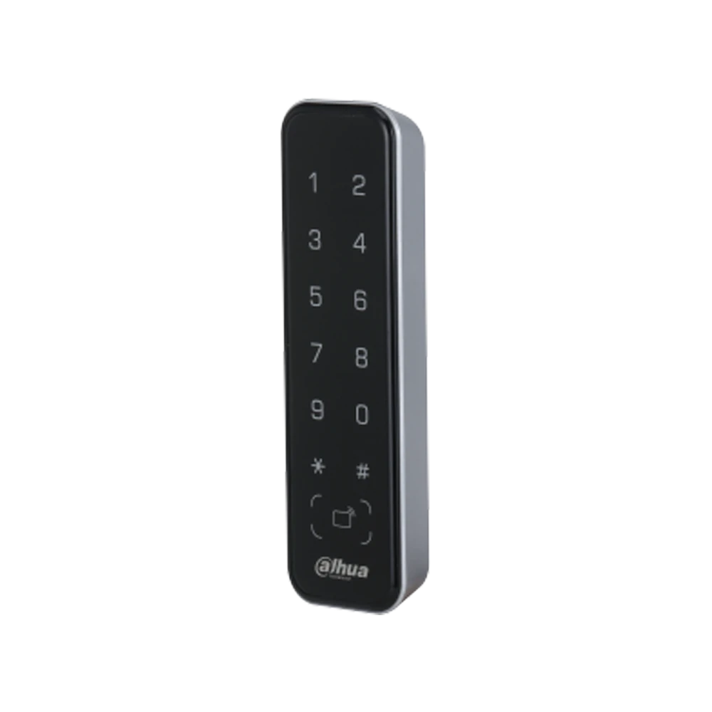 Lector de Tarjeta Dahua Mifare y claves con protección IP66 soporta comunicación por RS485 DHI-ASR2201A*