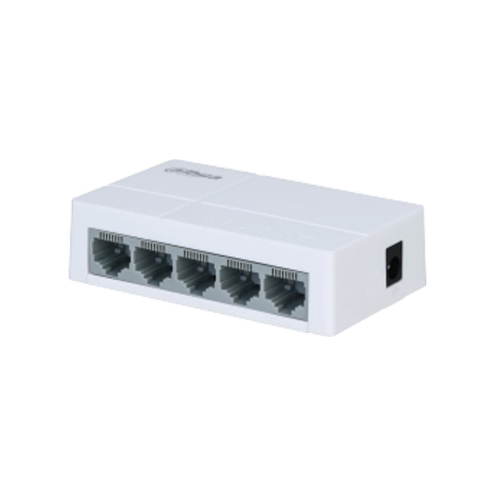 Switch 5 Puertos Dahua DH-PFS3005-5ET-L-V2