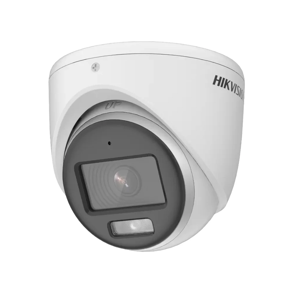Cámara Domo Hikvision TVI ColorVu 3K, 20M Luz Blanca, Mic, DS-2CE70KF0T-MFS 2,8mm*