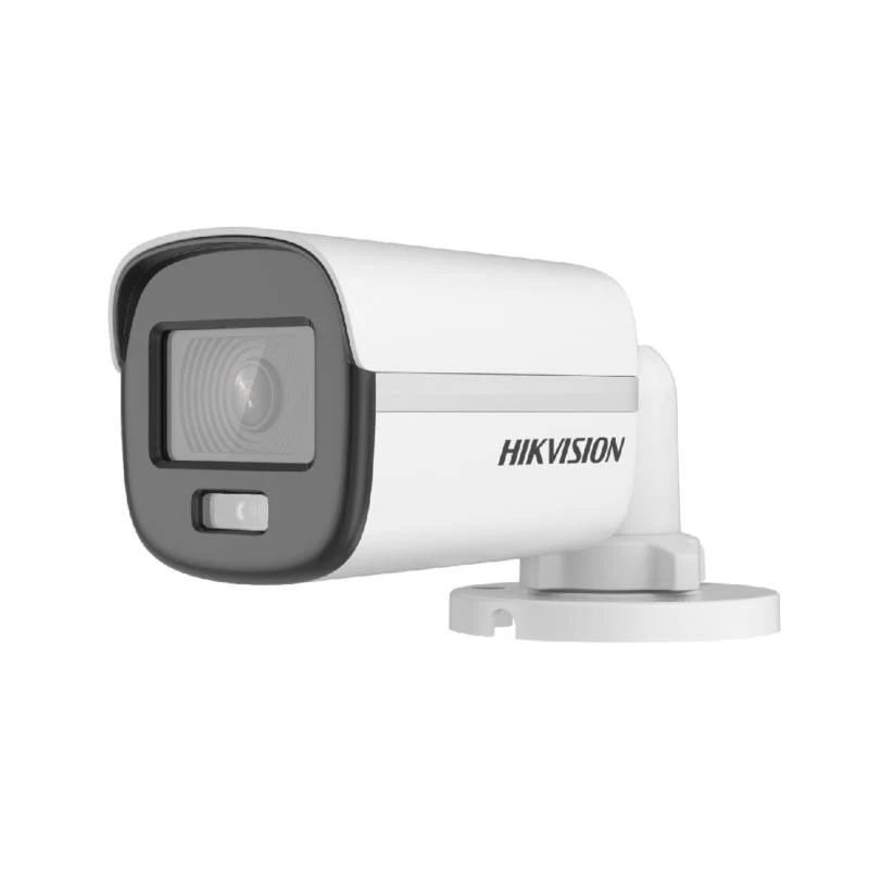 Camara TVI 2MP ColorVu con Audio y Luz Blanca DS-2CE10DF0T-PFS
