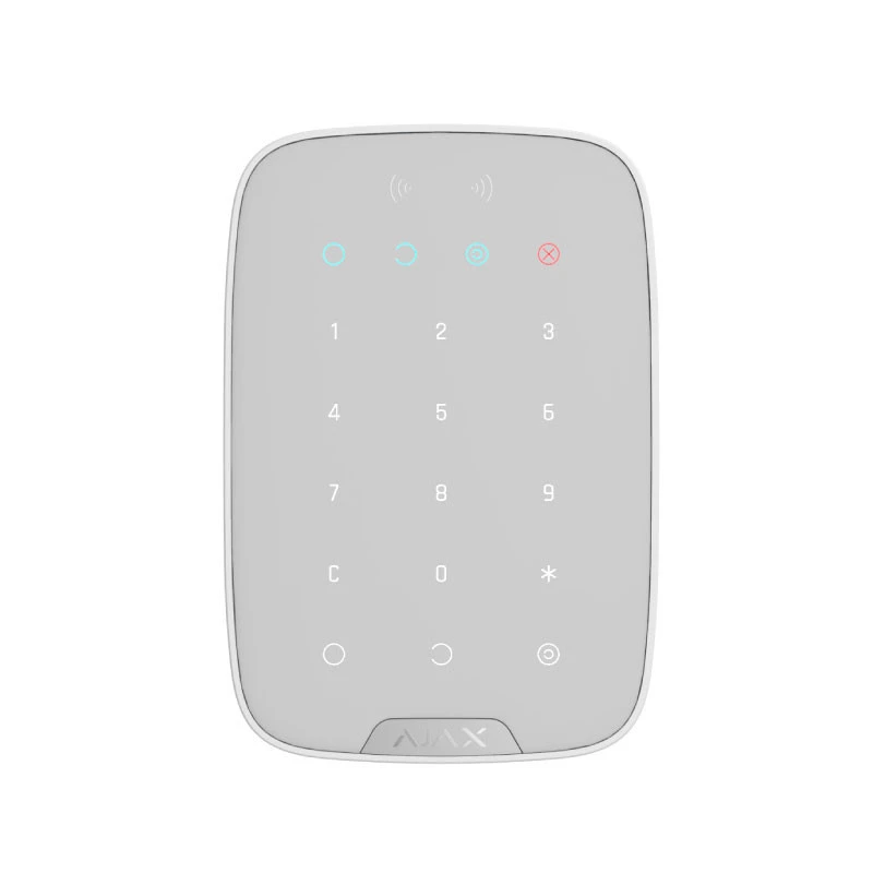 TECLADO KEYPAD INALAMBRICO AJAX 2 VIAS BLANCO KEYPAD