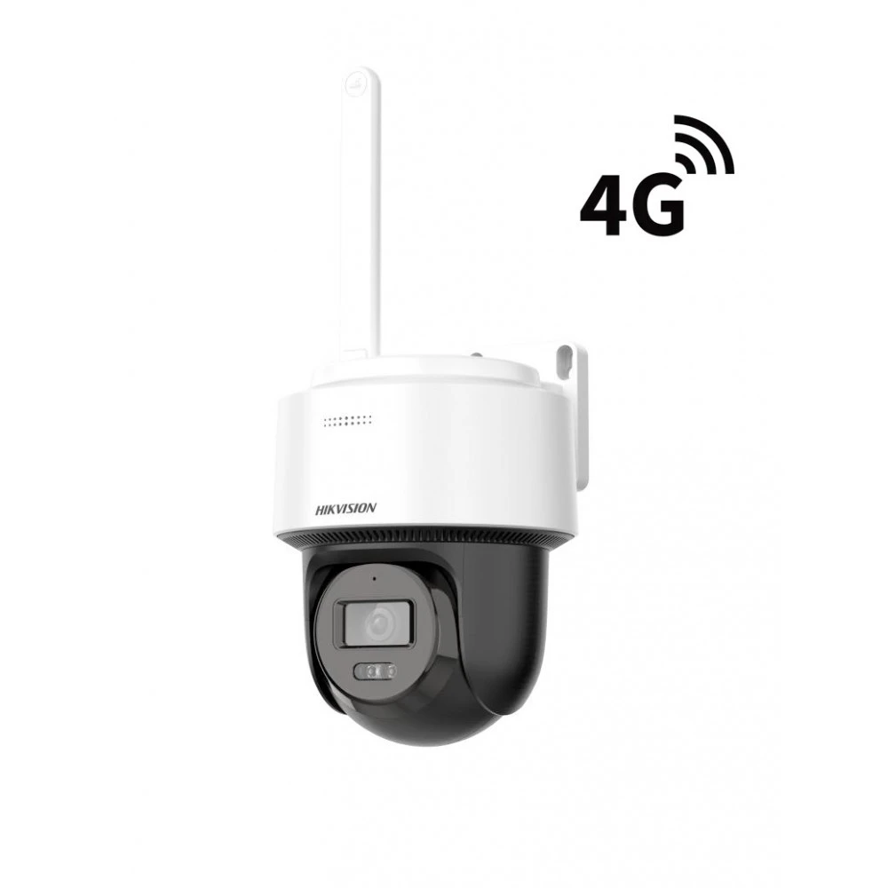 Cámara IP PT 4MP 4G Hybrid Light 30M Exterior DS-2DE2C400MWG-4G/LA 2.8mm Hikvision