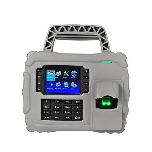 Control de Asistencia portátil 5000 Huellas Tarjetas IP65 4 Horas de Respaldo Soporta SIM S922