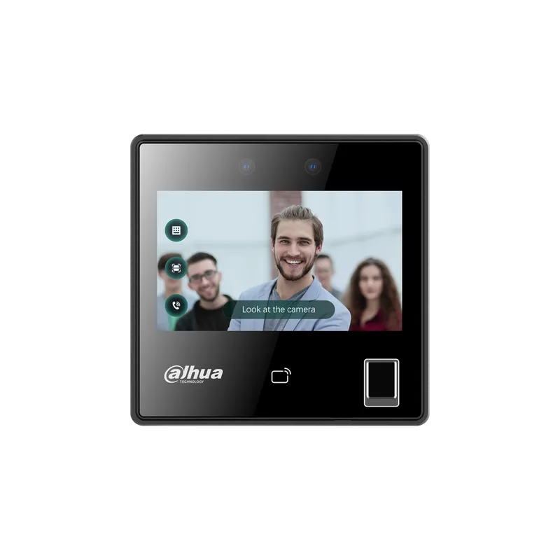 Control de Acceso Standalone Facial, Huella y Tarjeta Dahua Pantalla DHI-ASI3214A-W