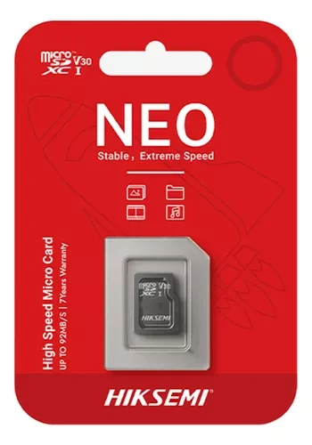 Tarjeta Micro SD 256GB NEO Hiksemi HS-TF-C1