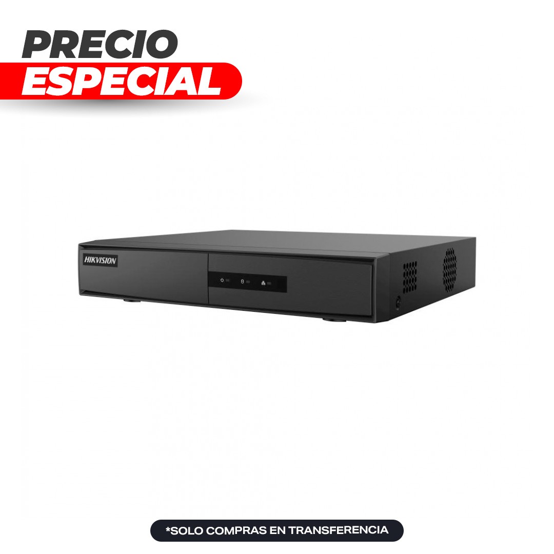 NVR 8 Canales PoE DS-7108NI-Q1/8P/M (D) Hikvision