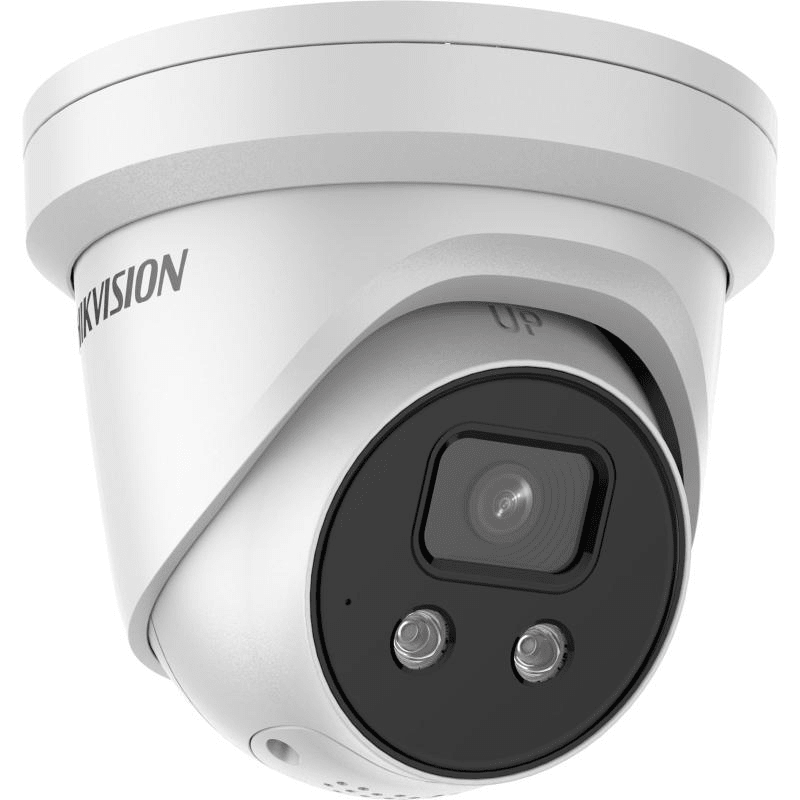Cámara Domo IP 6MP AcuSense Strobe Light Audio DS-2CD2366G2-ISU/SL 2.8mm Hikvision
