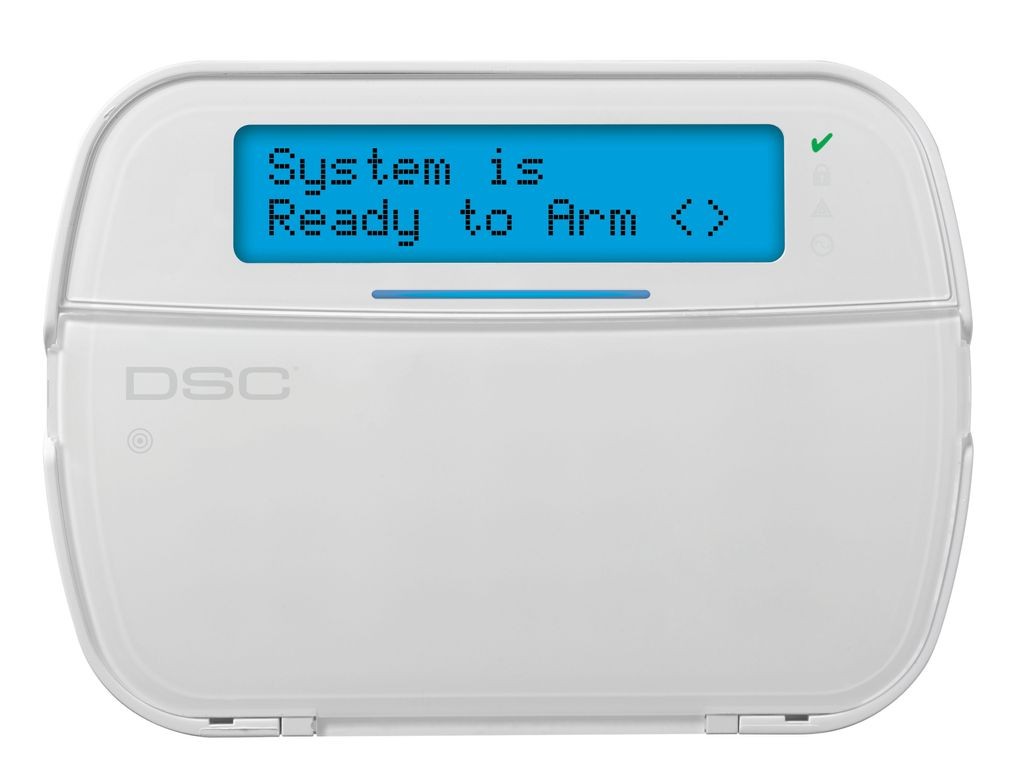 HS2LCDRF9N. Teclado LCD Alfanumérico Cableado con Transceptor PowerG Integrado
