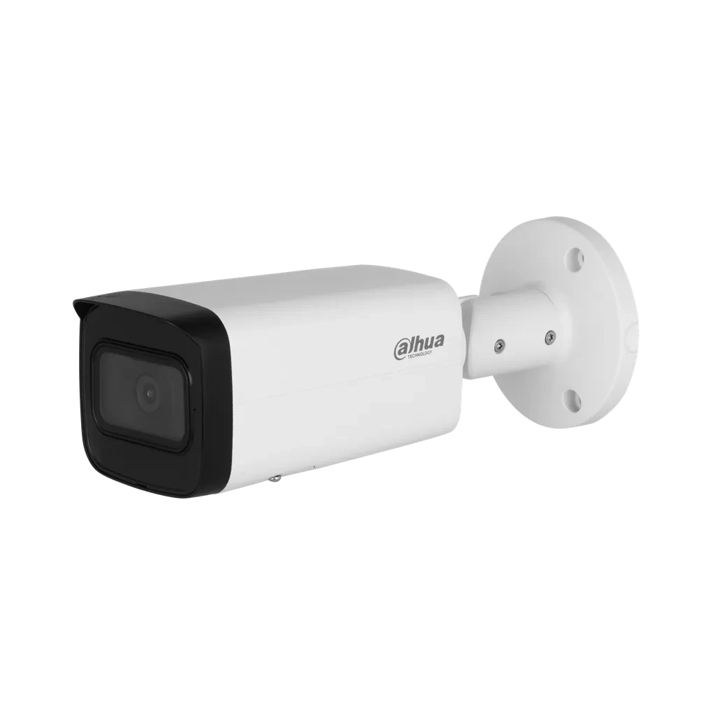 DH-IPC-HFW2541TP-AS-0800B-S2. Cámara IP Dahua bullet 5MP Lente fijo 8mm IR 80m protección IP67 SMD P