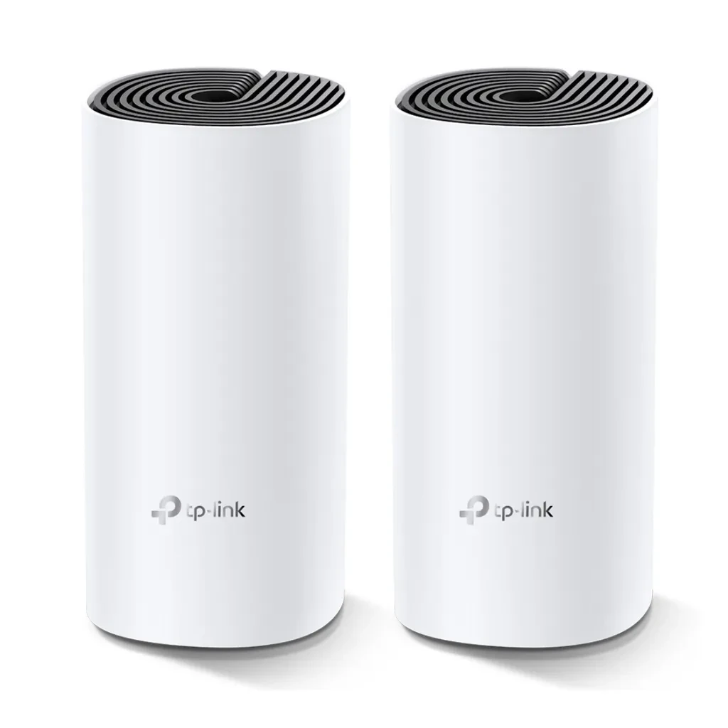 Deco M4(3-pack). Pack 3 Router WiFi Home Mesh AC1200 doble banda (867Mbps en 5GHz y 300Mbps en 2.4GHz) 2 puertos 1Gb