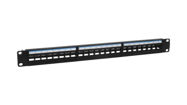 PATCH PANEL UNV CAT6 CAT5E 24 Puertas GC-DF-24-IN
