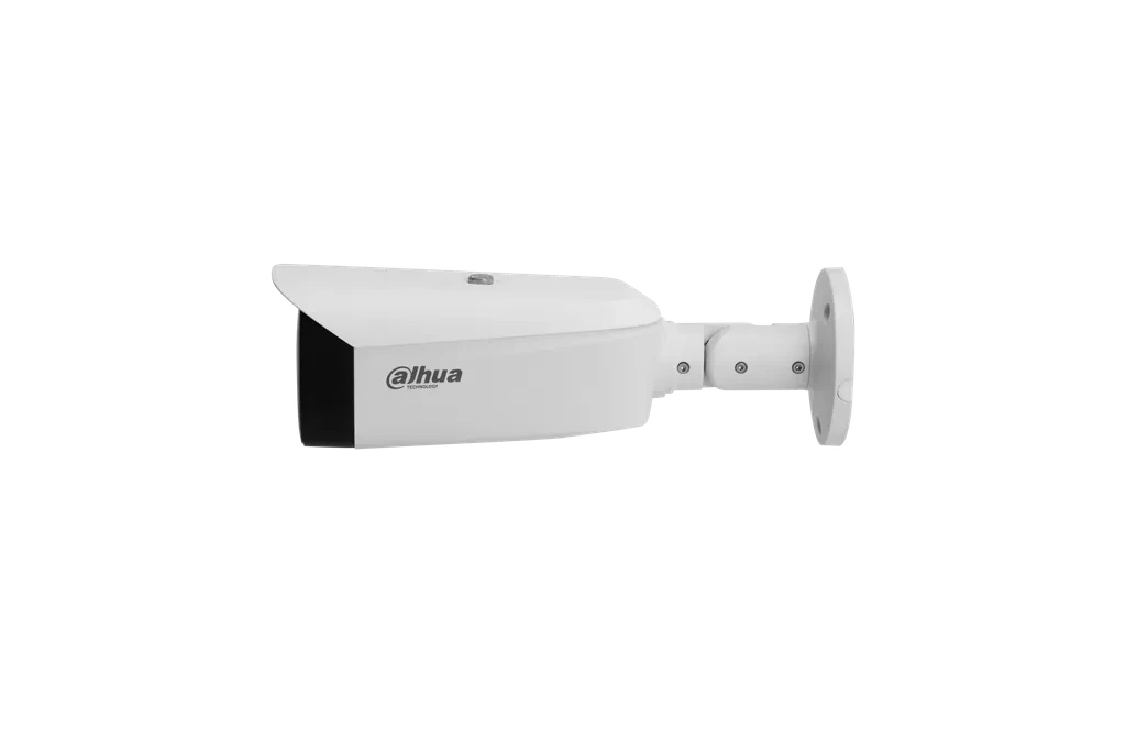 .DH-IPC-HFW3849T1P-AS-PV-0360B-S5. Cámara IP tipo bullet full color 8MP lente fijo de 3.6mm Active Deterrence Dual iluminación de 30m soporta IA SSA